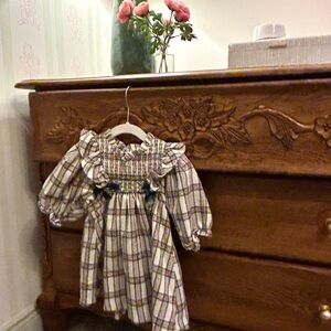 Plaid Kids Dress